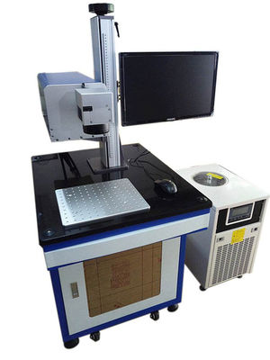 China 355Nm aangemaakte UV de Laserteller 100x100mm van het Glasembleem Gebieds ulmm-A01 FDA Certificatie leverancier