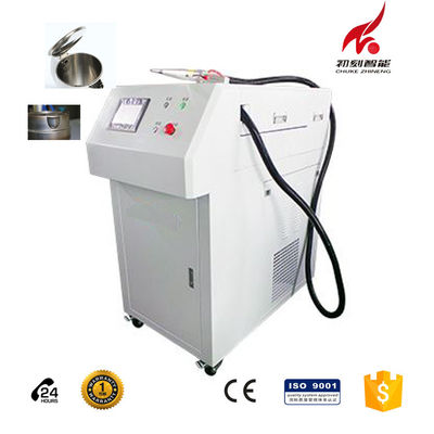 China De draagbare Machine van het Laserlassen voor het Spuiten van de het Materiaalketel van de Roestvrij staalkeuken leverancier